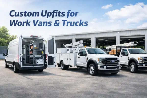 Custom Upfits for Work Vans & Trucks